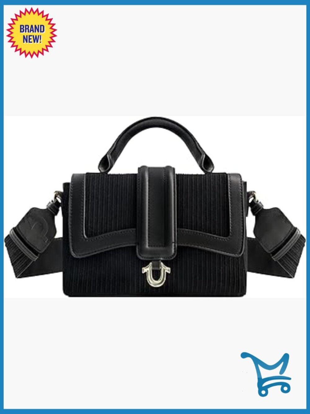 Mini Crossbody Satchel Bag, Adjustable Strap, Lightweight Polyester